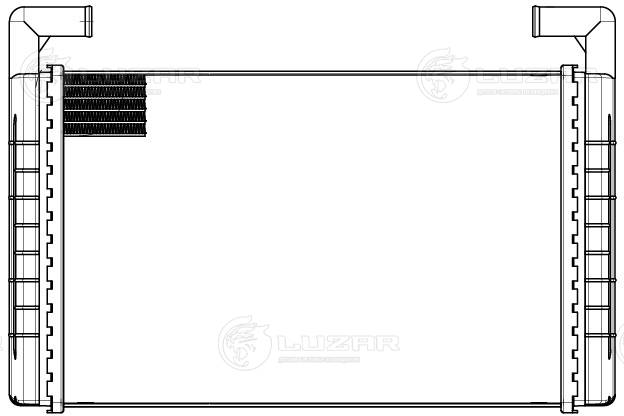 Schimbator caldura, incalzire habitaclu LRh 2803 LUZAR